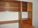 Staples Teak Ladderax 2 Bay Unit 