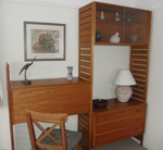 Staples Teak Ladderax 2 Bay Unit