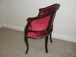 Set of 6 Louis XV Style Plush Velvet Club / Dining Chairs