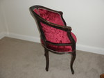 Set of 6 Louis XV Style Plush Velvet Club / Dining Chairs