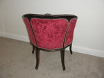 Set of 6 Louis XV Style Plush Velvet Club / Dining Chairs