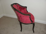 Set of 6 Louis XV Style Plush Velvet Club / Dining Chairs