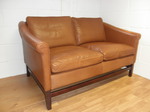 Danish Leather Sofa by Stouby 