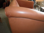 Danish Leather Sofa by Stouby 