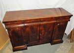 Regency Flame Mahogany Chiffonier / Sideboard