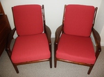 Pair of Guy Rogers armchairs designed for Toothill 