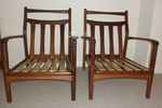 Pair of Guy Rogers armchairs designed for Toothill 