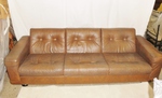  Large Leather (3-seater) Sofa by Søren Nissen & Ebbe Gehl 