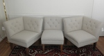  OKA Modular Sofa Set – Chesterfield Style