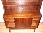 1960s Danish Bornholm Rosewood Bookcase Display Cabinet