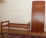 Danish Teak Coffee Table – Reversible flip-top & under-tier