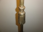 French Gilded Brass and Marble Standard / Floor Lamp