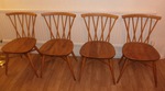 Ercol Lattice Back / Candlestick chairs – Model 376 