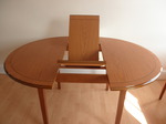 Circular Teak Dining Table by Morris of Glasgow