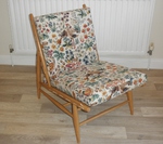 Ercol - Model 427 – Free Floating Easy Chair – Natural Finish