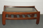 G Plan Glass Topped Occasional Table - Katrina model