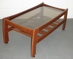G Plan Glass Topped Occasional Table - Katrina model