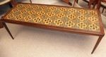1960s Danish Rosewood & Tiled Coffee Table - H W Klein