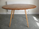 Ercol Drop-Leaf Dining Table – Light / Natural Finish 