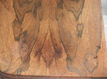 Regency Rosewood Pedestal Card Table