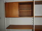 Ladderax 3 Bay Teak Unit by Staples