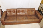 Large Leather (3-seater) Sofa by Søren Nissen & Ebbe Gehl