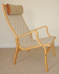 Danish ‘Albert’ high-back Easy Chair by Finn Østergaard 
