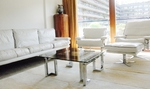 Pieff White Leather Lounge Suite (Mandarin Style)