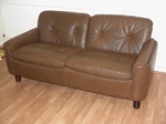 Vatne Møbler / Sigurd Resell – 2 Seater Leather Sofa