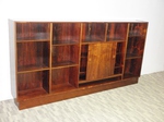 1960s Danish Farso Mobelfabrik Long Rosewood Bookcase