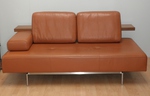 Rolf Benz DONO Tan Leather Sofa