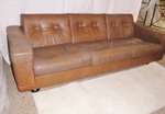 Large Leather (3-seater) Sofa by Søren Nissen & Ebbe Gehl