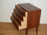 Danish Rosewood Chest of Drawers by Ib Kofod Larsen for Faarup