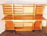 1960s Teak Cabinet Desk by Pfeiffer of Norway