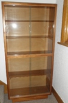 Morris of Glasgow Glazed Bookcase / Display Cabinet