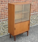 1960s Beaver & Tapley Teak & Glazed Display / Bookcase