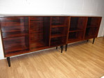 Danish rosewood bookcases / display shelves