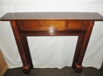 Late Edwardian Solid Mahogany Fireplace Surround