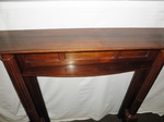 Late Edwardian Solid Mahogany Fireplace Surround
