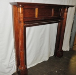Late Edwardian Solid Mahogany Fireplace Surround
