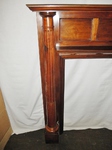 Late Edwardian Solid Mahogany Fireplace Surround