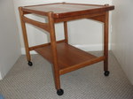Hans Wegner Teak Serving / Drinks Trolley