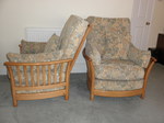 Pair of Ercol Renaissance High Back Armchairs (Model 1068)
