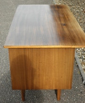 Mid-20th Century Walnut Kneehole Desk