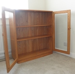 Ercol Windsor Glazed Display Cabinet / Bookcase – Model 818 