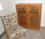 Ercol Windsor Glazed Display Cabinet / Bookcase – Model 818 