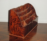 Moroccan Thuya Wood Letter Rack / Stationery