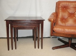 1960s Danish Rosewood Nest of Tables – Design No. 42