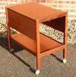 1970s Teak Serving Trolley / Supper Table