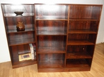 Pair of 1960s Danish Rosewood Bookcases by H.P. Hansen